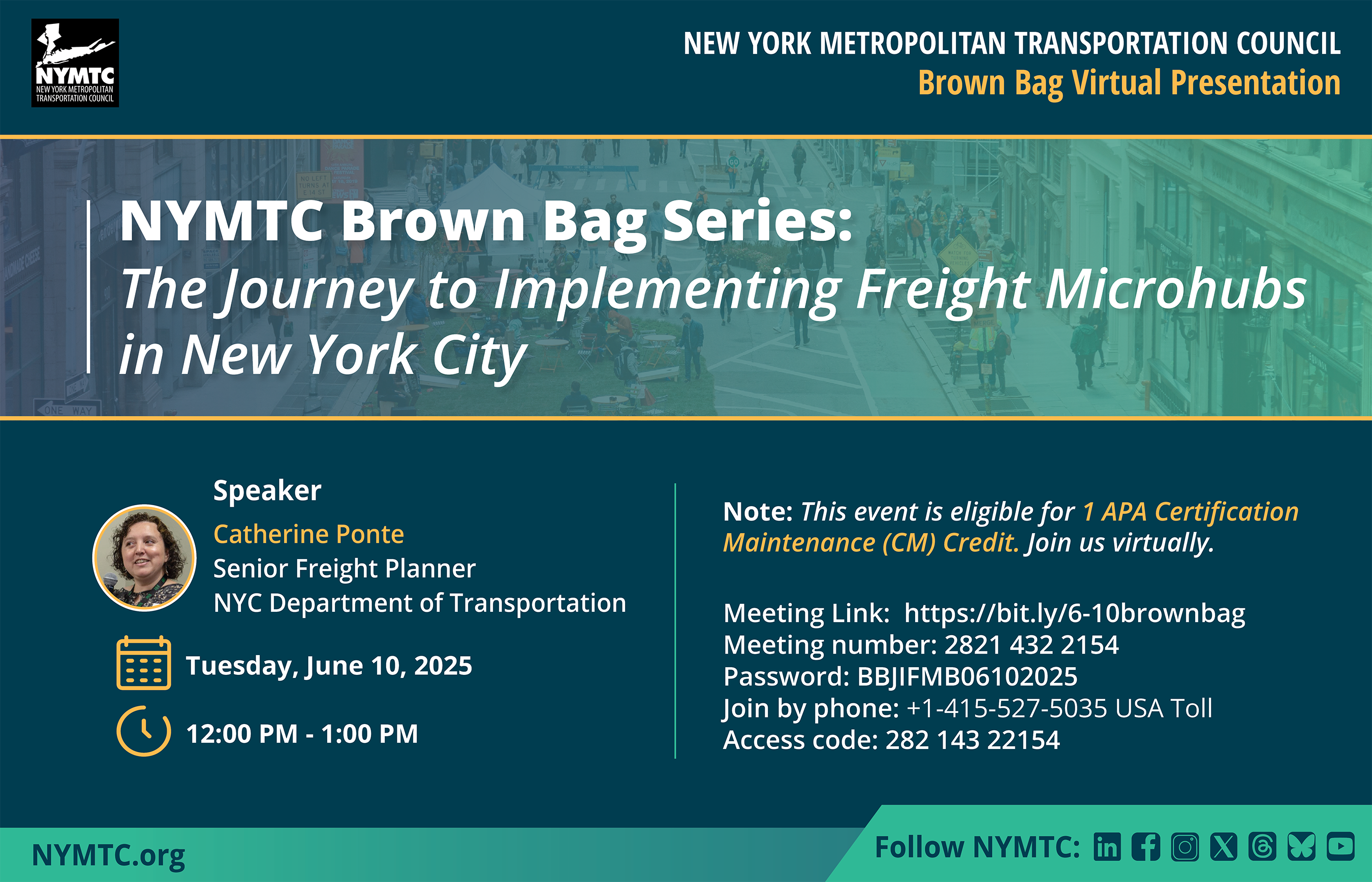 2025-06-10 NYMTC Brown Bag